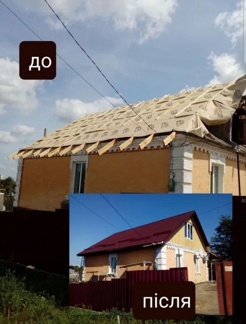 Ремонт та заміна даху, фасадні роботи фото 5