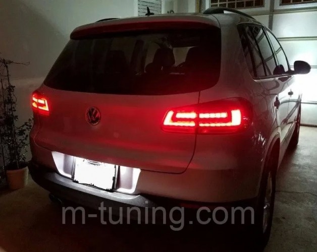 Фонари VW Tiguan (12-17) фонарь тюнинг Led оптика тигуан фото 2