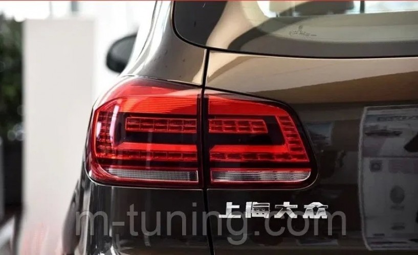 Фонари VW Tiguan (12-17) фонарь тюнинг Led оптика тигуан фото 4