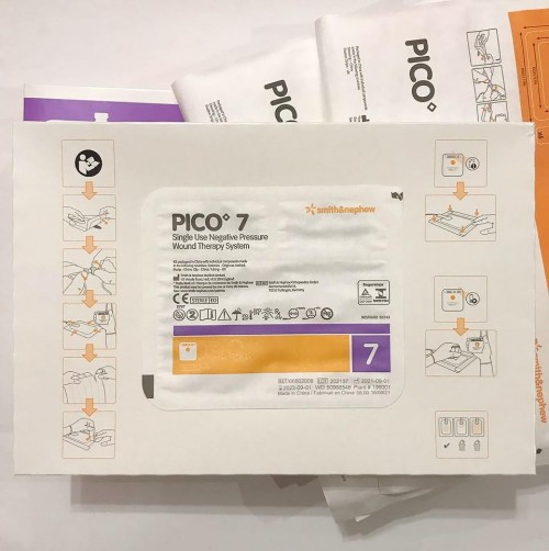 Pico 7 (2 пов'язки) 20х20см - Вакуумна одноразова помпа для ВАК терапії (NPWT) фото 4