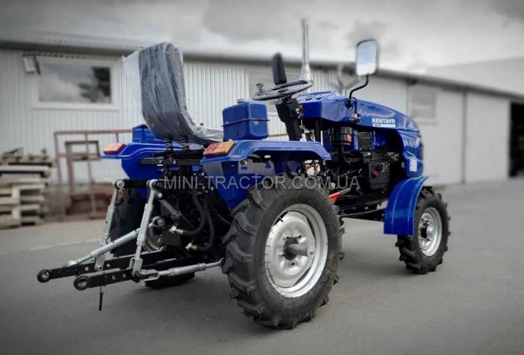 Міні-трактор трактор, мототрактор КЕНТАВР 160В із триточкою та фрезою фото 4