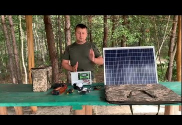 *Автономна сонячна електростанція (СЕС) військового призначення!*