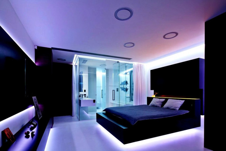 Створення атмосферного освітлення для вашої спальні. Монтаж освітлення робочої поверхні) фото 2