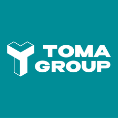 Логотип компанії TOMA GROUP