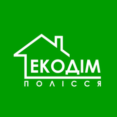 Логотип компанії Eкo Дім Полісся