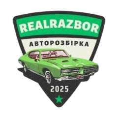 Логотип компанії REAL-RAZBOR