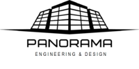 Логотип компании Панорама, інженерно-конструкторське бюро, ТОВ